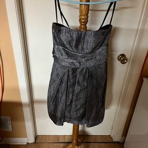 MAXANDCELO Satin Sleeveless dress